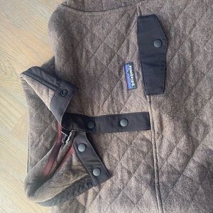 Patagonia -Like New Adult Men Small Quilted organic cotton pullover!